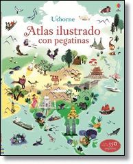 ATLAS ILUSTRADO PEGATINAS