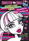 MONSTER HIGH DIBUJA Y MAQUILLA A LAS MONSTER HIGH CON PEGATINAS DE MIEDO