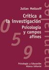 CRITICA A LA INVESTIGACION  PSICOLOGIA Y CAMPOS AFINES  UNIVERSITARIO MANUALES
