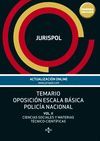 TEMARIO OPOSICION ESCALA BASICA POLICIA NACIONAL I