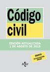 CODIGO CIVIL ( 2015) **1-TECNOS**