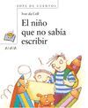 NIÑO NO SABIA ESCR.SOPA CUEN