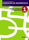 EJERCICIOS DE MATEMATICAS CUAD.ED.2007 ESO1 1