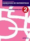 EJERCICIOS DE MATEMATICAS PROPORCIONALIDAD ESO2 ED.2008