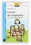 LA LISTA DE CUMPLEAÑOS   BARCO DE VAPOR AZUL 159