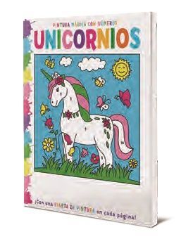 PINTURA MAGICA CON NUMEROS UNICORNIOS