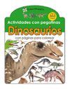 DINOSAURIOS PEGA Y COLOREA TIC-TAC  4817