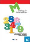 MATEMATICAS CUADERNO      16 CAR
