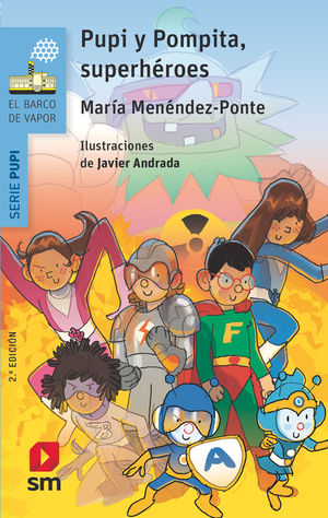 PUPI Y POMPITA SUPERHEROES BVA