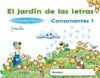 LECTOESCRITURA CONSONANTES 1 EDUCACION INFANTIL 5 AÑOS  JARDIN DE LAS LETRAS EDICION 2011