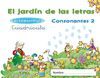 LECTOESCRITURA CUADERNO 2 CUADRICULA EDUCACION INFANTIL 5 AÑOS JARDIN DE LAS LETRAS