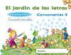 LECTOESCRITURA 3 CUADERNO 3 CUADRICULA EDUCACION INFANTIL 5 AÑOS JARDIN DE LAS LETRAS EDICION 2011